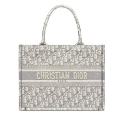 【Dior】DIOR BOOK TOTE ミディアムバッグディオールオブリーク(Lineで連絡して購入）