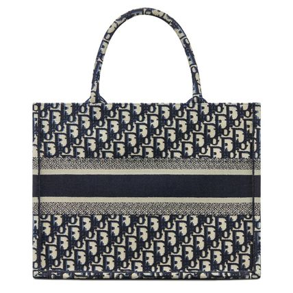 【Dior】DIOR BOOK TOTE ミディアムバッグディオールオブリーク(Lineで連絡して購入）